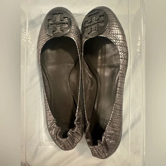 Tory Burch Reva flats size 10 - Picture 1 of 8